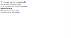Desktop Screenshot of benou.fr